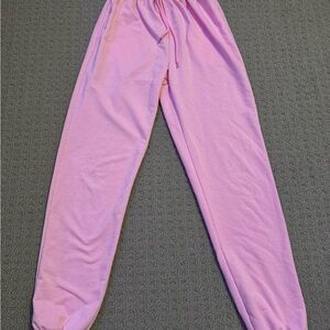 Pink Jogger Sweatpants
